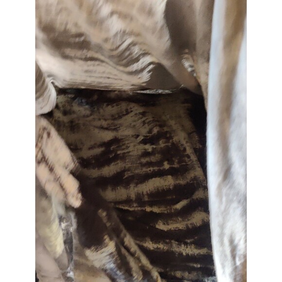 Faded Glory Womens Tank Top "Olive Leaves" Multi Colored Layered Back Sz M 8-10 - Picture 8 of 11